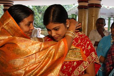 San's Mom with Pragyan