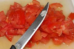 chopped tomatos